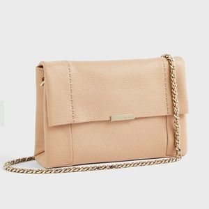 NWT Soft Leather Ted Baker Crossbody bag Taupe retail for $195